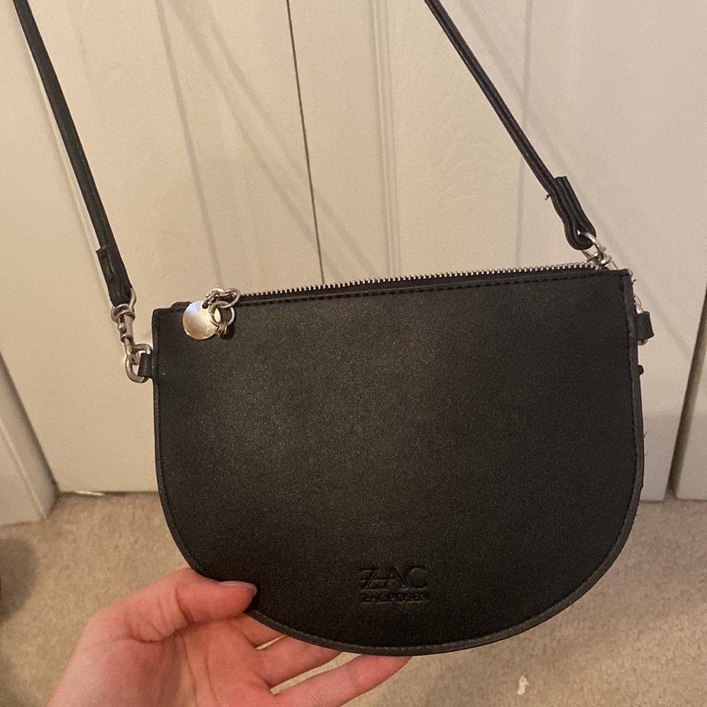 Zac Posen little black crossbody bag